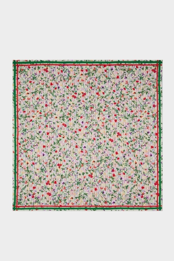 CH Secret Garden 90 Silk Scarf