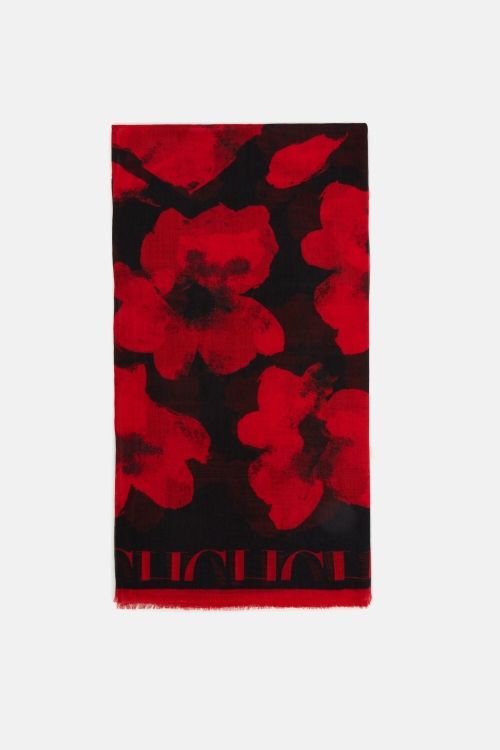 ARTY FLOWERS FOULARD