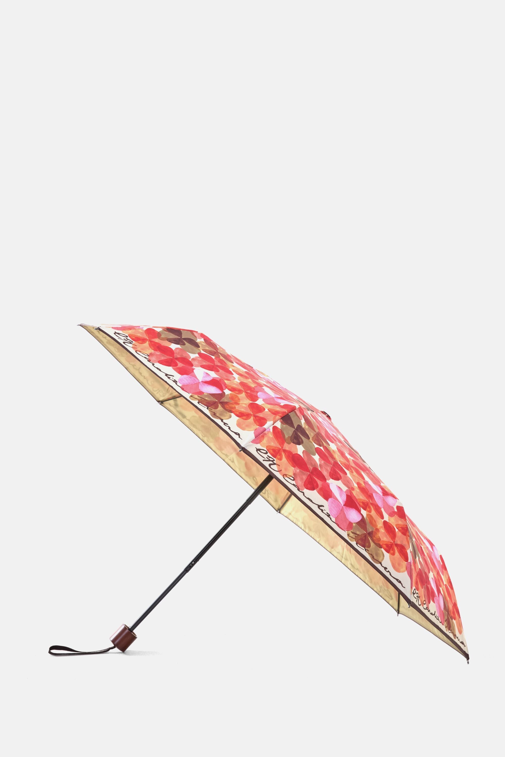 Jasmine Print Foldable Umbrella red/pink - CH Carolina Herrera