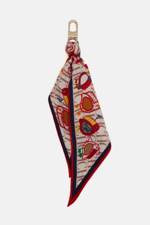 TOUKY SCARF BAG CHARM
