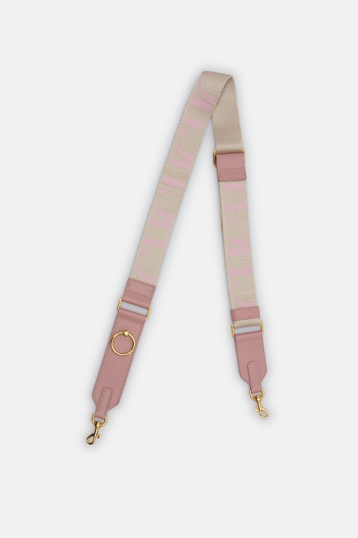 Asa Bandolera Regulable de Piel y Grosgrain
