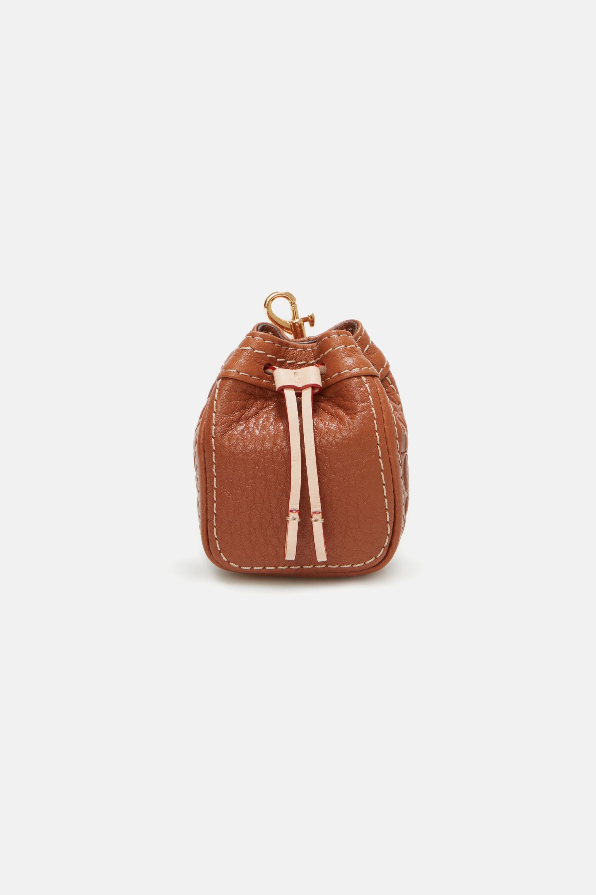 Louis Vuitton Tassel Pebbled Leather Bag Charm