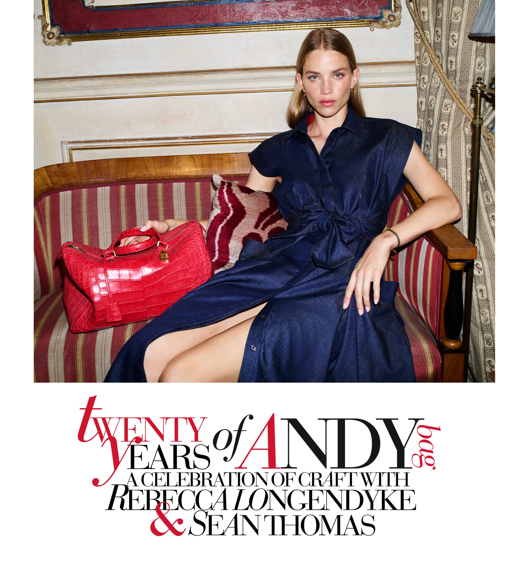 TWENTY YEARS OF ANDY BAG A CELEBRATION OF CRAFT WITH REBECCA LONGENDYKE & SEAN THOMAS