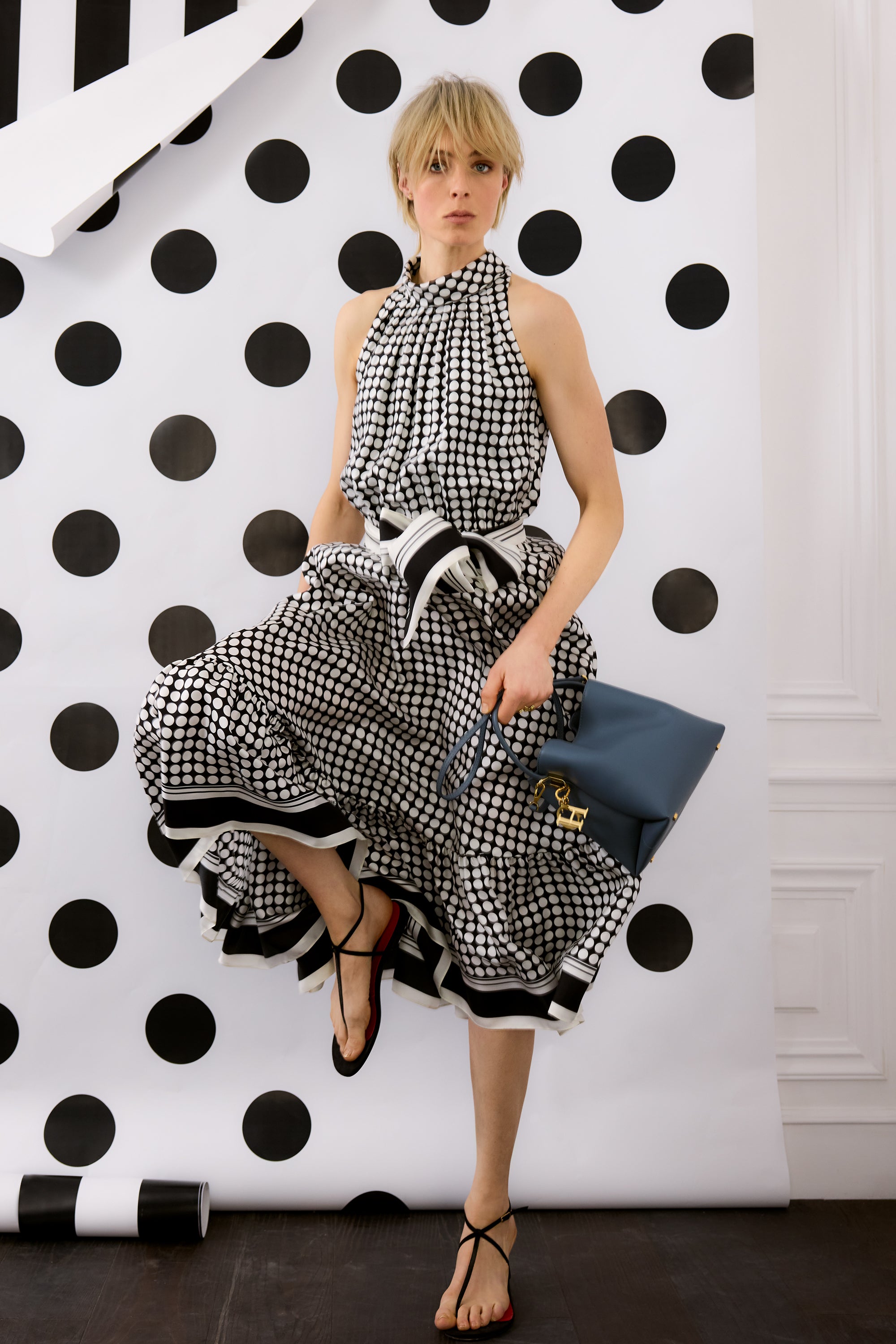 CH CAROLINA HERRERA ノースリーブ ブラウス Summer - Women SS26 - Lookbook - CH Carolina Herrera United States